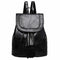 Women & Girl Tassel Shoulder Bag Faux Leather Backpack Travel Backpack Bag VJF