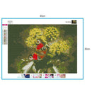 5D DIY Full Drill Diamond Painting Butterfly Bud Cross Stitch Embroidery