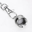 Nun-chucks Shape Stainless Steel Whisky Hip Flask Tubes Camping Wine Bottle