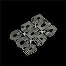 Flower series Mixed Frame Metal Cutting Dies For Scrapbooking Card Craft DecorXP