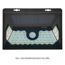 Solar Motion Sensor Wall Light Waterproof 300LM 58LED 3 Modes Outdoor Lamp A