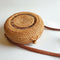 Fashion Explosion Straw Circle Bags Women Summer Handwoven Bali Round Retro P3F5