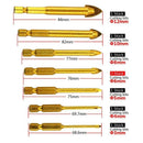 9 pcs. Tile Drill Ceramic Drill Set of Glass Drill Bits Set Hexagon Tile Dr U2L7