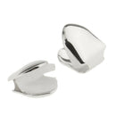 2 Pairs Single Grills Tooth Clip Mouth Teeth Cap Grills Set for Party Decor