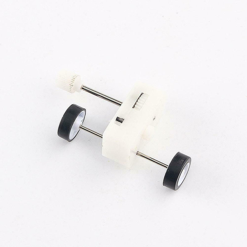 Funny Mini Wood Wind-up Car Assembly DIY Small Production Puzzle Toys