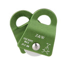 20KN Aluminium General Purpose Small Pulley for Mountaineering Rock Climbing