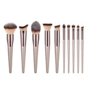 New Women'S Fashion Brushes Champagne Makeup Brushes For Foundation Powder