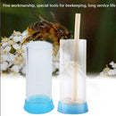 Plastic Queen Bee Marker Bottle Marking Cage Bottle Soft Beekeeper Plunger G8T2