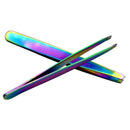 Women's Men's Neutral Makeup Stainless Steel Eyebrow Hair Clips Tweezers R KHA