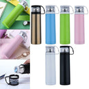 Vacuum Insulated Flask Coffee Herbal Tea Thermal Bottle Drinks Mug White