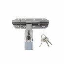 Garden Gateb Latch Shed Door Buckle Tower Bolt Lock Stainless Steel For P FDV