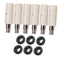 6Pcs Guitar Tuning Pegs Tuners Machine Heads Gear and Pins Parts Style2