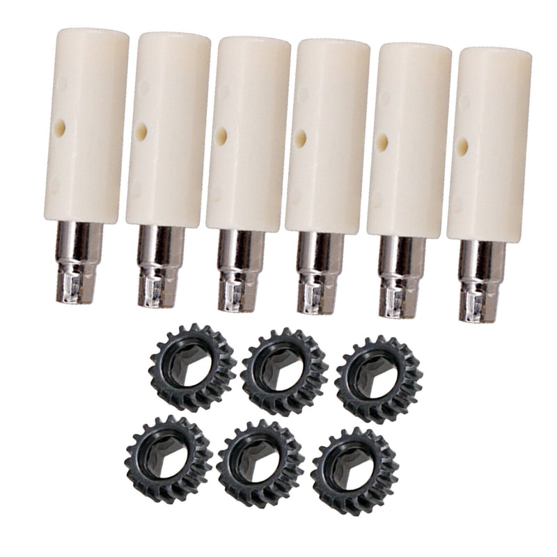 6Pcs Guitar Tuning Pegs Tuners Machine Heads Gear and Pins Parts Style2