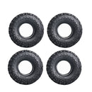 4pcs/Set Truck Car Wheel Tyre Tires Rim Black Rubber for Rock Crawler Axial