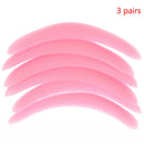 3 Pairs/Bag Perm Eyelash Patch Resuable Silicone Perming Rods Curler Pads Ri Kw