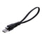 USB to Micro-USB Short Flat Charging Cable with Metal Connector for Android H9U1