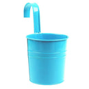 Iron Plant Flower Seed Pot Hanging Vase Bucket Balcony Planter Garden Home  Gw