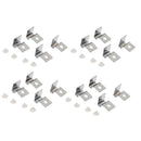 8pcs Aquarium Glass Cover Support Fish Tank Lid Cover Bracket 5mm