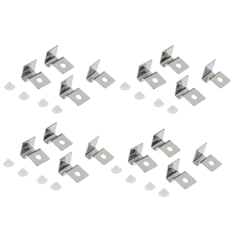 8pcs Aquarium Glass Cover Support Fish Tank Lid Cover Bracket 5mm