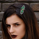 3pcs Girls DIY Diamond Hair Clip Butterfly Hollow Hairpin Elegant Barrettes A