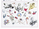 Assorted Pattern Tattoo Reference Book Sketch Picture Instruction Sheet