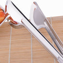 Tongs Heavy Duty Stainless Steel Utility Kitchen Salad BBQ Meat Grill 24cm
