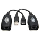 USB 2.0 to CAT5 CAT5e CAT6 RJ45 LAN Modem Extension Adaptor Cable Converter A8P4