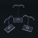 3pcs Jewelry Display Rack Sprout Transparent Earring Display Stand Holder