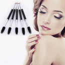 Eyebrow Brush Dual-ended Duo Brow Eyeliner Angled Cut Spoolie Brush Makeup Z1Z4