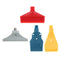 1/4 BSPT ABS Wind Jet Drying Cooling Washing Wind Compressed Air Jet Nozzles-