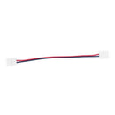 10x 8mm LED PCB Ribbon Connector / LAN Adapter Cable for RGB Strip Solderle T6K9