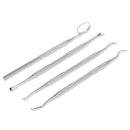Dental Instruments Set Oral Care Tools With Mouth Mirror Tweezers Probe Heat HGT