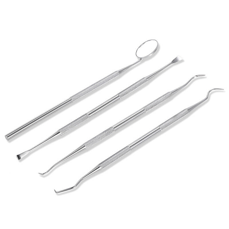 Dental Instruments Set Oral Care Tools With Mouth Mirror Tweezers Probe Heat HGT
