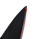Carbon Fiber Front Lip Splitter Fins Body Spoiler Canards Refit Bumper Trim  OZ