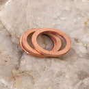 Tattoo Machine Copper Crush Washer Flat Ring 12mmx16mmx1.5mm 50Pcs Q1N4