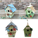 2 x Decorative Hanging Bird House, Insect Hotel for Garden Balcony, Yard - Rural
