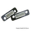 2pcs Car Auto LED Number License Plate Light Lamps for Ford Mondeo MK2