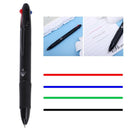 Multicolor 4 in 1 Ballpoint Pen 0.7mm Red Green Blue Refill Office School Supply