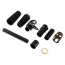 Black EVA Casting DIY Tackle Fishing Rod Handle Grip with Reel Seat