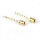 2x Steel Sport Inflating Gas Needle For Football Soccer Ball Air Pump Tool Hn