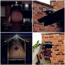 Outdoor Solar Powered 3 LED Gutter Landscape Garden Yard Fence Light Path Lamp A