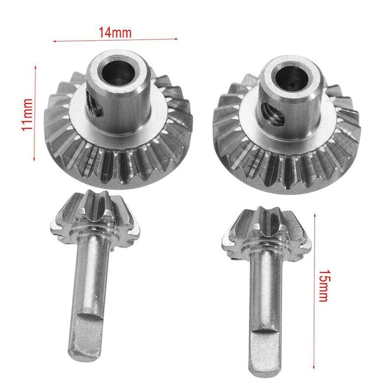 RC Car Steel Spare Part Upgrade Steel Front & Rear Axle Gear Shaft Driving  L9J2