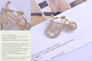 New Brooch Pin Fashion Bike Buckle Bicycle Pectoral Flower Gift Brooches Pins CC