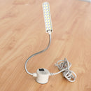 220V 20 LEDs Sewing Machine Light with Magnetic Mounting Base Sewing Work