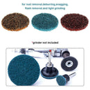 2-Inch Roloc Sanding Discs Quick Change Fine Medium Coarse Assorted Pack 16PCS.