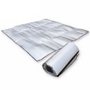 Waterproof Aluminum Foil PE Camping Mat Foldable Folding Sleeping Picnic Be