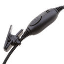 3.5mm Earpiece Headset with Mic for Yaesu Vertex FT-10 Walkie Talkie