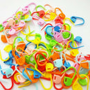 100pcs Mixed Colors Knitting Holder Locking Stitch Needle Clip Crochet Markers