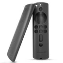 5.9 inch Soft Silicone Skin Case for Amazon Fire TV Remote Control (Black)