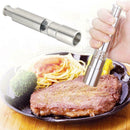 Stainless Steel Thumb Push Salt Pepper Grinder Spice Muller Kitchen Sa U4P2 K7D4